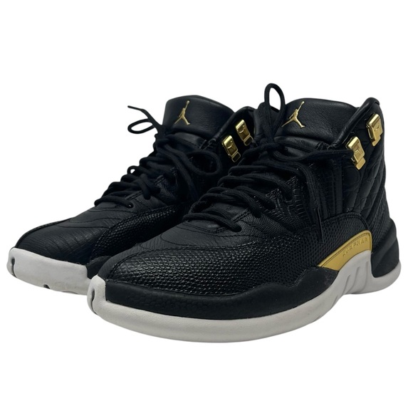 Nike Shoes - Nike Air Jordan 12 Retro Sneakers in Midnight Black